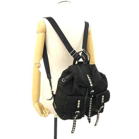 Prada Nylon Studded Backpack - Picture 9 of 9